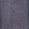 Herren Leinen-Hemd mit Button-Down-Kragen