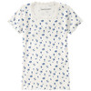 Mädchen T-Shirt mit Spitze