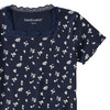Mädchen T-Shirt mit Spitze