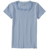 Mädchen T-Shirt mit Spitze