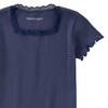 Mädchen T-Shirt mit Spitze