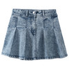 Mädchen Jeansrock mit Falten