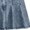 Mädchen Jeansrock mit Falten