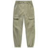 Mädchen Cargohose unifarben