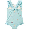 Baby Badeanzug mit Segelschiffen