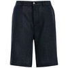 Herren Leinen-Shorts in Unifarben