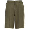 Herren Leinen-Shorts in Unifarben