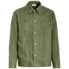Herren Leinen-Overshirt in Hemd-Optik