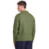 Herren Leinen-Overshirt in Hemd-Optik