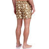 Zwemshort voor heren met bloemenprint