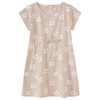 Mädchen Kleid mit Blumen-Print