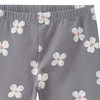 Meisjes leggings met bloemenmotief