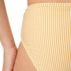 Damen Bikinipanty mit Seersucker-Streifen
