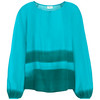 Damen Bluse mit Farbverlauf