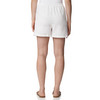 Damen Leinen-Shorts mit Elastikbund