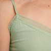 Damen Schlaftop mit Ajour-Muster