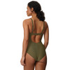 Damen Shape-Badeanzug in Wickel-Optik