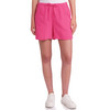 Mousseline damesshort in effen kleur