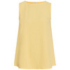 Damen Musselin-Top in Unifarben