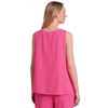 Damen Musselin-Top in Unifarben