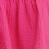 Damen Musselin-Kleid in Unifarben