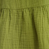 Damen Musselin-Kleid in Unifarben