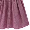 Mädchen Kleid aus Leinen-Mix