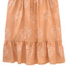 Mädchen Kleid aus Leinen-Mix