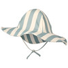 Mädchen UV-Badehut  mit Streifen UPF60