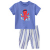 Newborn Set aus T-Shirt und Musselin-Hose 