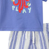 Newborn Set aus T-Shirt und Musselin-Hose 