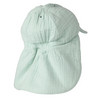 Newborn Set aus Musselin-Hemd, Shorts und Hut