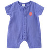 Newborn Musselin-Overall mit Stickerei