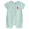 Newborn Musselin-Overall mit Stickerei