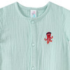 Newborn Musselin-Overall mit Stickerei