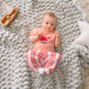 Baby Set aus T-Shirt und Musselin-Hose