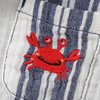 Baby Set aus Musselin-Hemd, Shorts und Hut