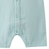 Mousseline baby-overall met borduursel