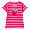 Mädchen T-Shirt mit Streifen