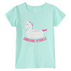 Mädchen T-Shirt mit Applikation