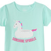 Mädchen T-Shirt mit Applikation
