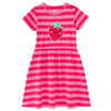 Mädchen Kleid mit Streifen