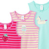 3 Baby Unterhemden mit Print