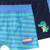 5 Jungen Boxer mit Print