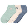 3 Paar Jungen Sneaker-Socken knöchelhoch