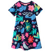 Mädchen Kleid mit Allover-Print