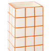 Vase in gefliester Optik