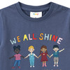 Baby T-shirt met tekstprint
