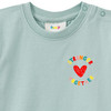 Baby T-shirt met tekstprint