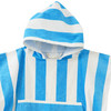 Kinder Badeponcho mit Streifen